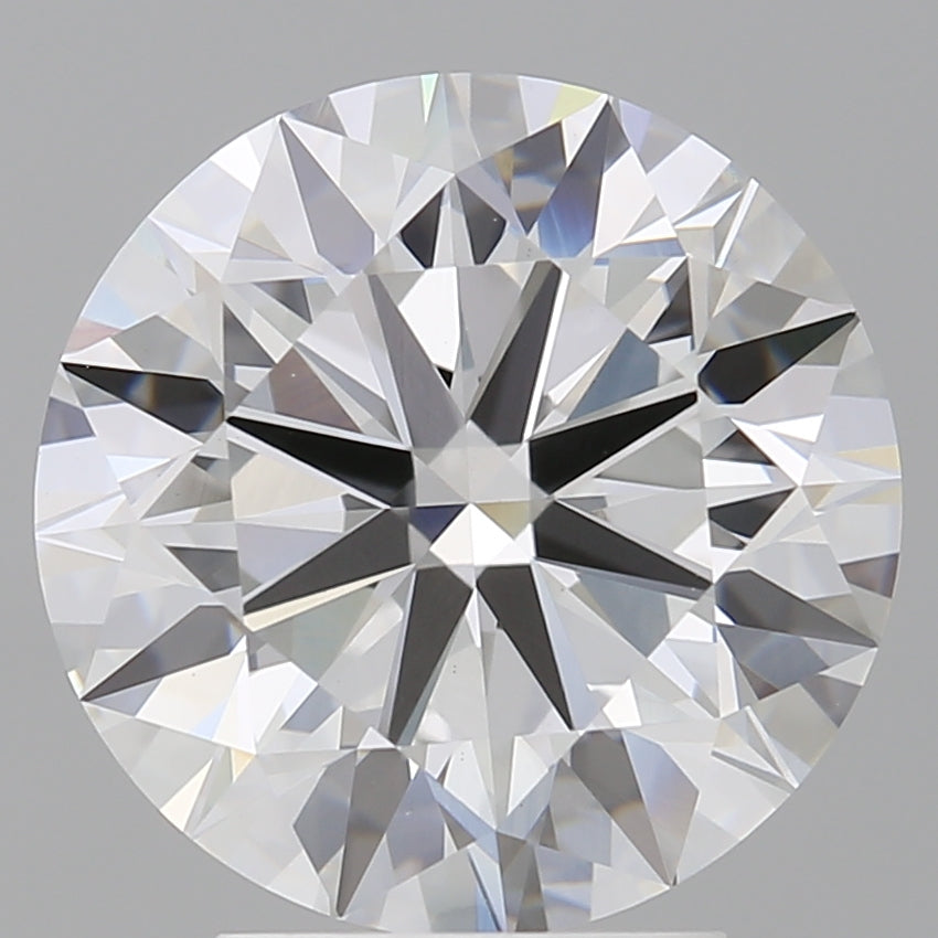 4.01 Carat Round Shaped, Ideal Cut, E Color, VVS2 Clarity, IGI Certified Lab Grown Diamond