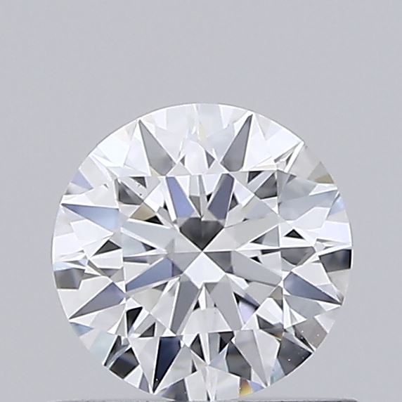 0.53 Carat Round Shaped, Ideal Cut, D Color, VS1 Clarity, IGI Certified Lab Grown Diamond