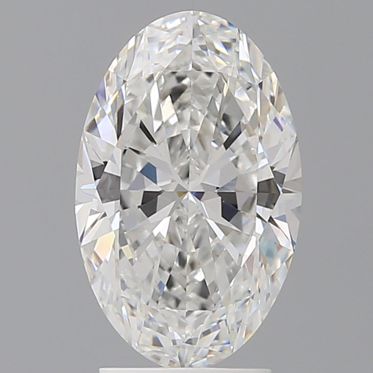 3.04 Carat Oval Shaped, Ideal Cut, E Color, VVS2 Clarity, IGI Certified Lab Grown Diamond