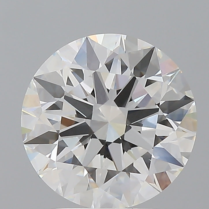 3.05 Carat Round Shaped, Ideal Cut, E Color, VVS2 Clarity, IGI Certified Lab Grown Diamond