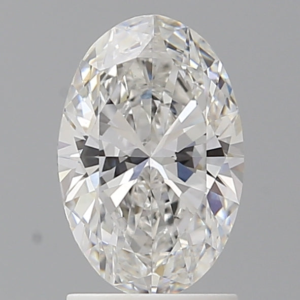 1.60 Carat Oval Shaped, Ideal Cut, E Color, VVS2 Clarity, IGI Certified Lab Grown Diamond