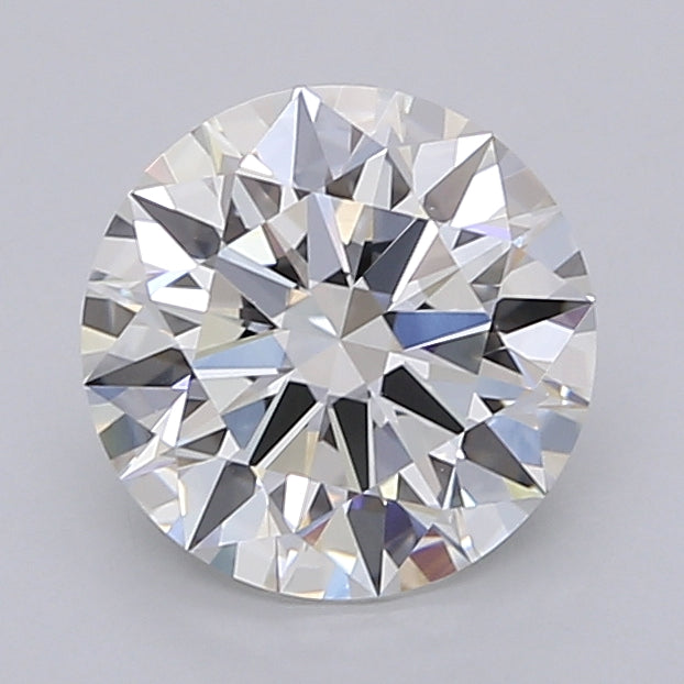 2.02 Carat Round Shaped, Ideal Cut, G Color, VVS2 Clarity, IGI Certified Lab Grown Diamond