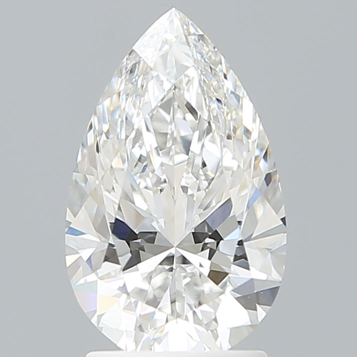 2.33 Carat Pear Shaped, Excellent Cut, E Color, VVS2 Clarity, IGI Certified Lab Grown Diamond