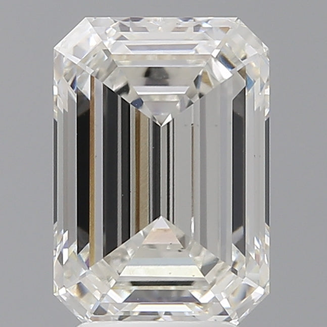 4.01 Carat Emerald Shaped, Ideal Cut, F Color, VS1 Clarity, IGI Certified Lab Grown Diamond