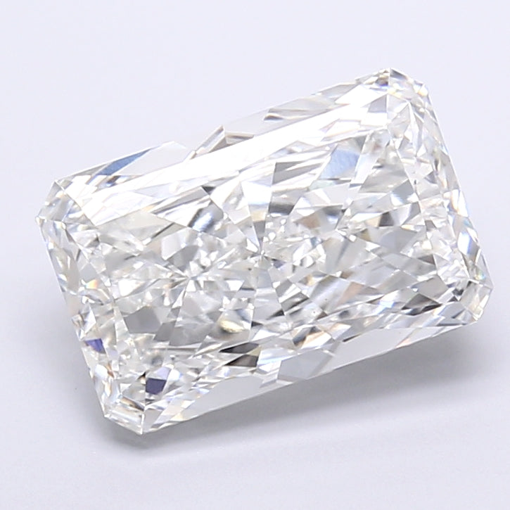 7.26 Carat Radiant Shaped, Very Good Cut, F Color, VS1 Clarity, IGI Certified Lab Grown Diamond