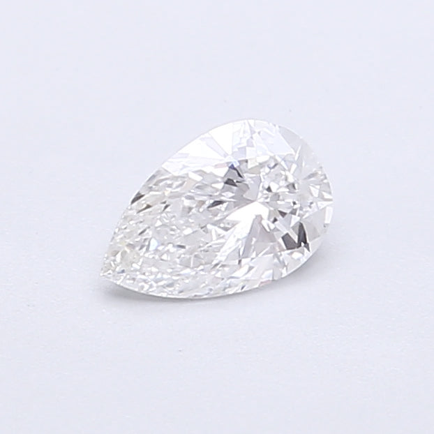 0.35 Carat Pear Shaped, Very Good Cut, D Color, VS1 Clarity, IGI Certified Lab Grown Diamond