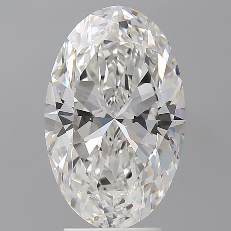 4.05 Carat Oval Shaped, Ideal Cut, E Color, VS2 Clarity, IGI Certified Lab Grown Diamond