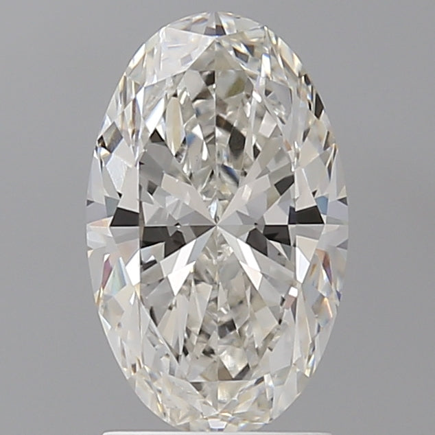 2.01 Carat Oval Shaped, Ideal Cut, F Color, VVS2 Clarity, IGI Certified Lab Grown Diamond