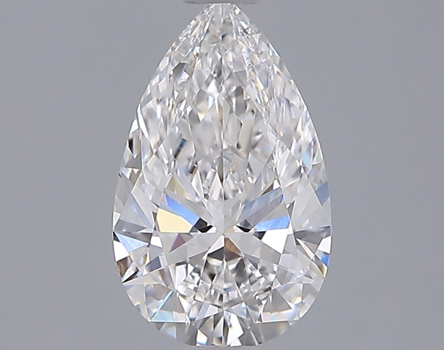 1.53 Carat Pear Shaped, Ideal Cut, E Color, VVS2 Clarity, IGI Certified Lab Grown Diamond