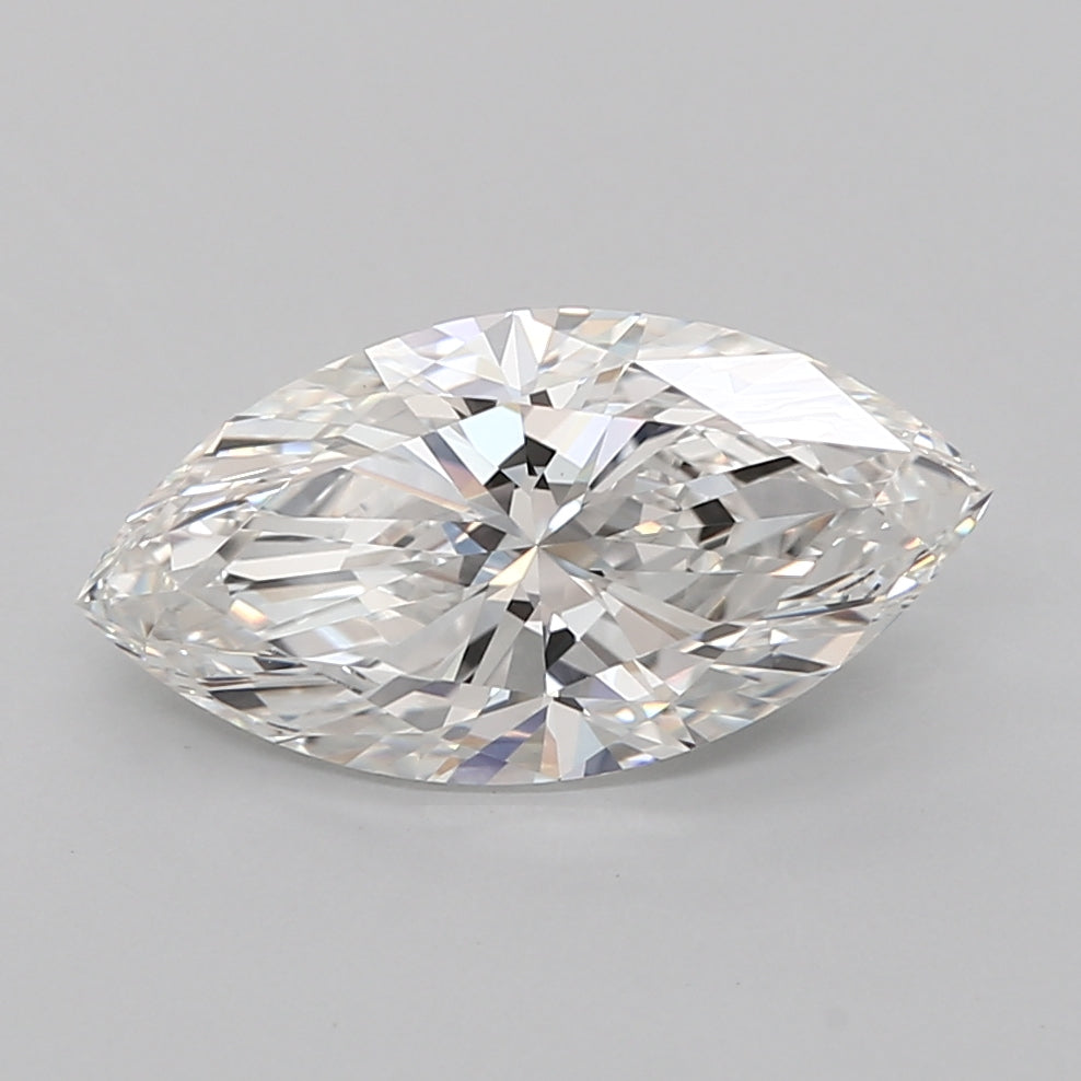 3.03 Carat Marquise Shaped, Very Good Cut, G Color, VVS2 Clarity, IGI Certified Lab Grown Diamond