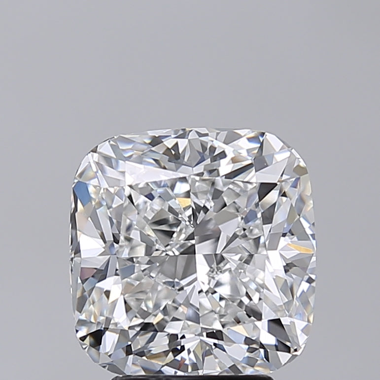 4.02 Carat Cushion Shaped, Excellent Cut, E Color, VVS2 Clarity, IGI Certified Lab Grown Diamond