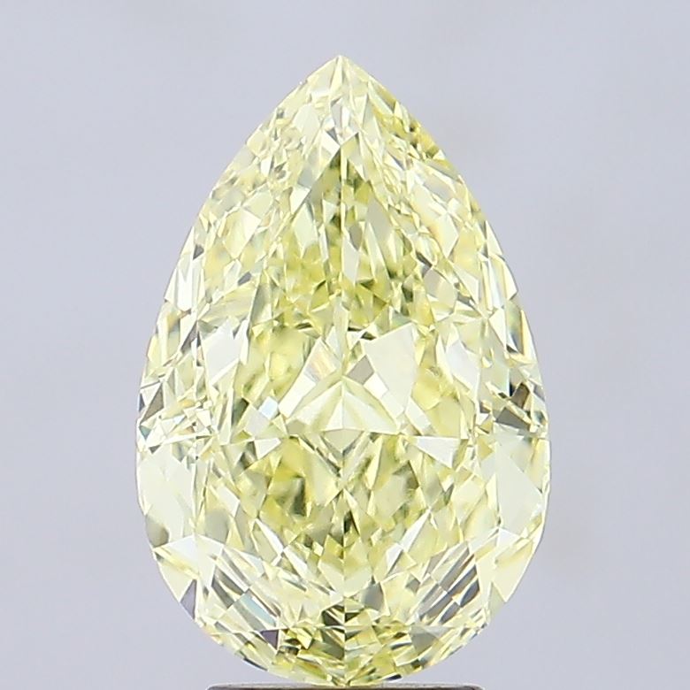 4.74 Carat Pear Shaped, Ideal Cut, VVS1 Clarity, IGI Certified Lab Grown Diamond