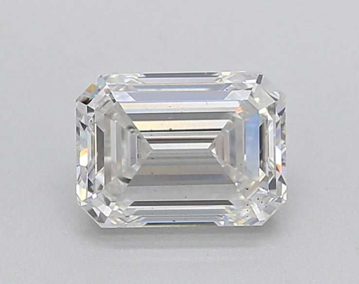 1.02 Carat Emerald Shaped, Ideal Cut, E Color, VS2 Clarity, IGI Certified Lab Grown Diamond