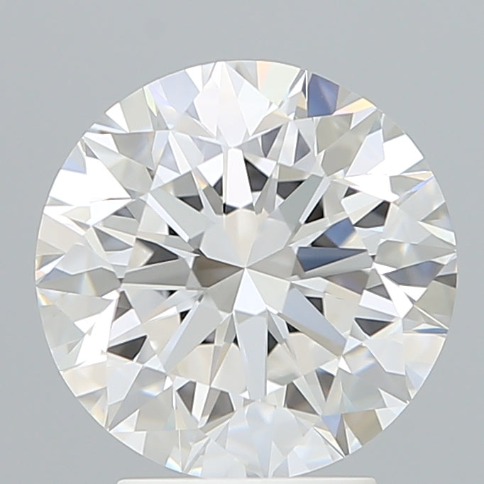 3.60 Carat Round Shaped, Excellent Cut, E Color, VVS2 Clarity, IGI Certified Lab Grown Diamond