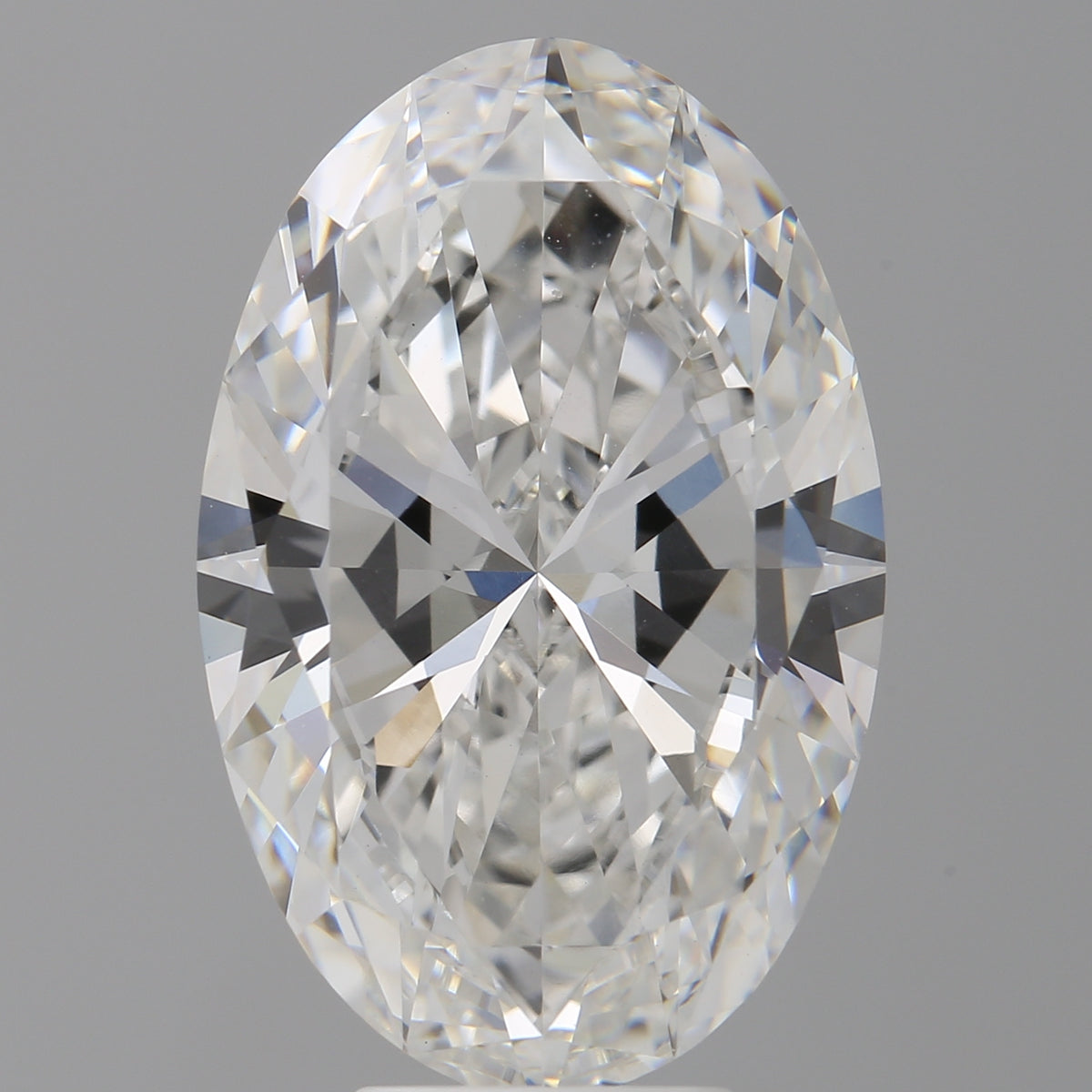 7.04 Carat Oval Shaped, Ideal Cut, E Color, VVS2 Clarity, IGI Certified Lab Grown Diamond