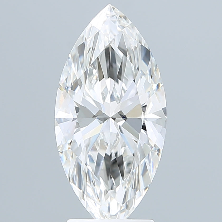 3.10 Carat Marquise Shaped, Ideal Cut, E Color, VVS1 Clarity, IGI Certified Lab Grown Diamond