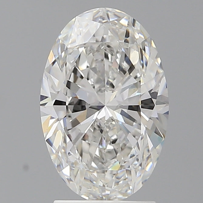2.57 Carat Oval Shaped, Ideal Cut, E Color, VS2 Clarity, IGI Certified Lab Grown Diamond