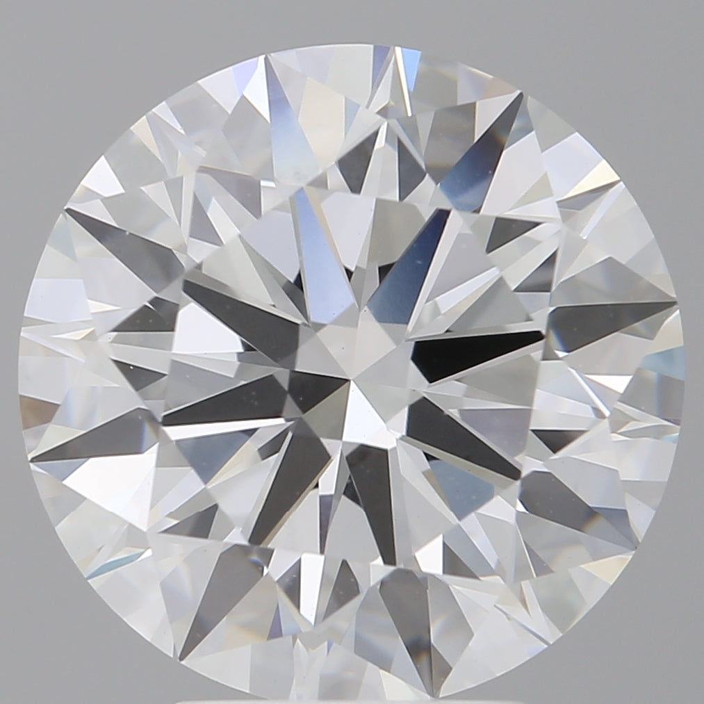 5.04 Carat Round Shaped, Ideal Cut, E Color, VVS2 Clarity, IGI Certified Lab Grown Diamond