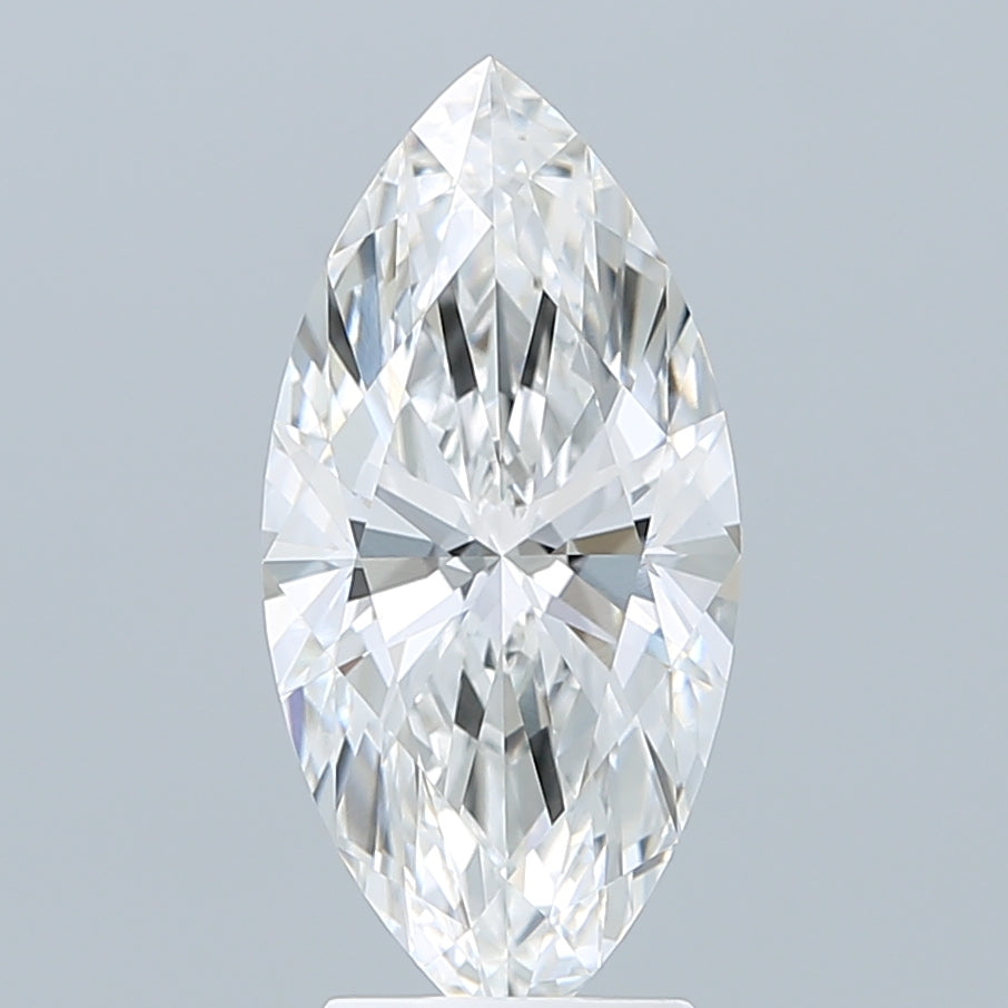 3.27 Carat Marquise Shaped, Ideal Cut, E Color, VVS2 Clarity, IGI Certified Lab Grown Diamond
