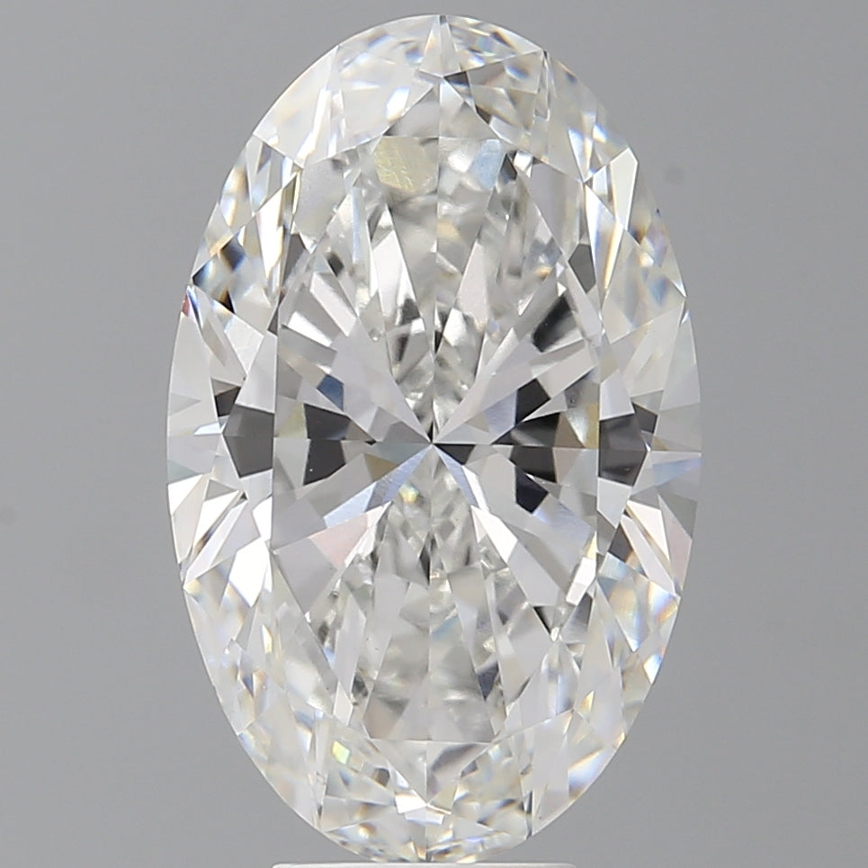 7.04 Carat Oval Shaped, Ideal Cut, E Color, VS1 Clarity, IGI Certified Lab Grown Diamond