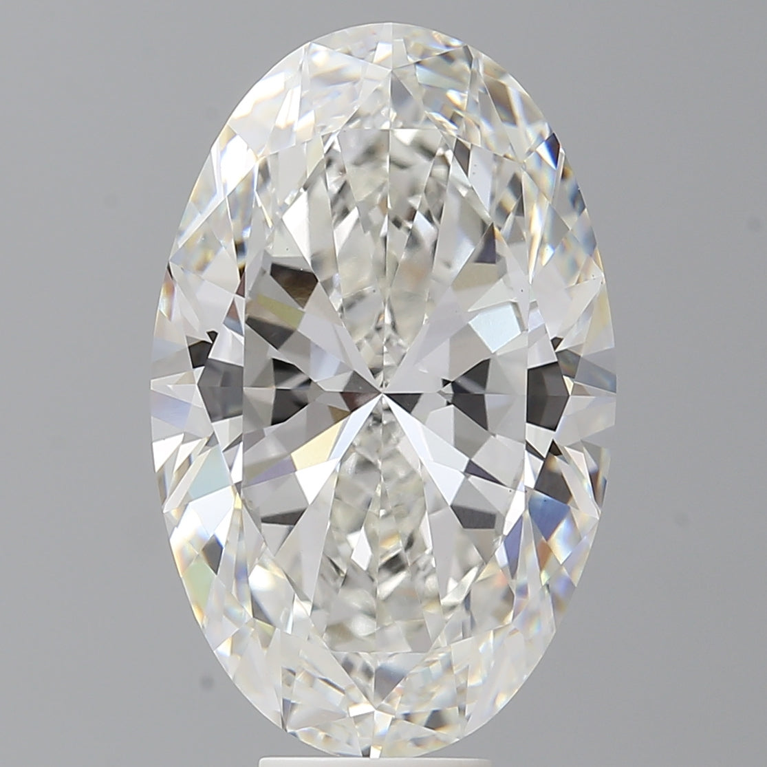 10.59 Carat Oval Shaped, Ideal Cut, F Color, VVS2 Clarity, IGI Certified Lab Grown Diamond
