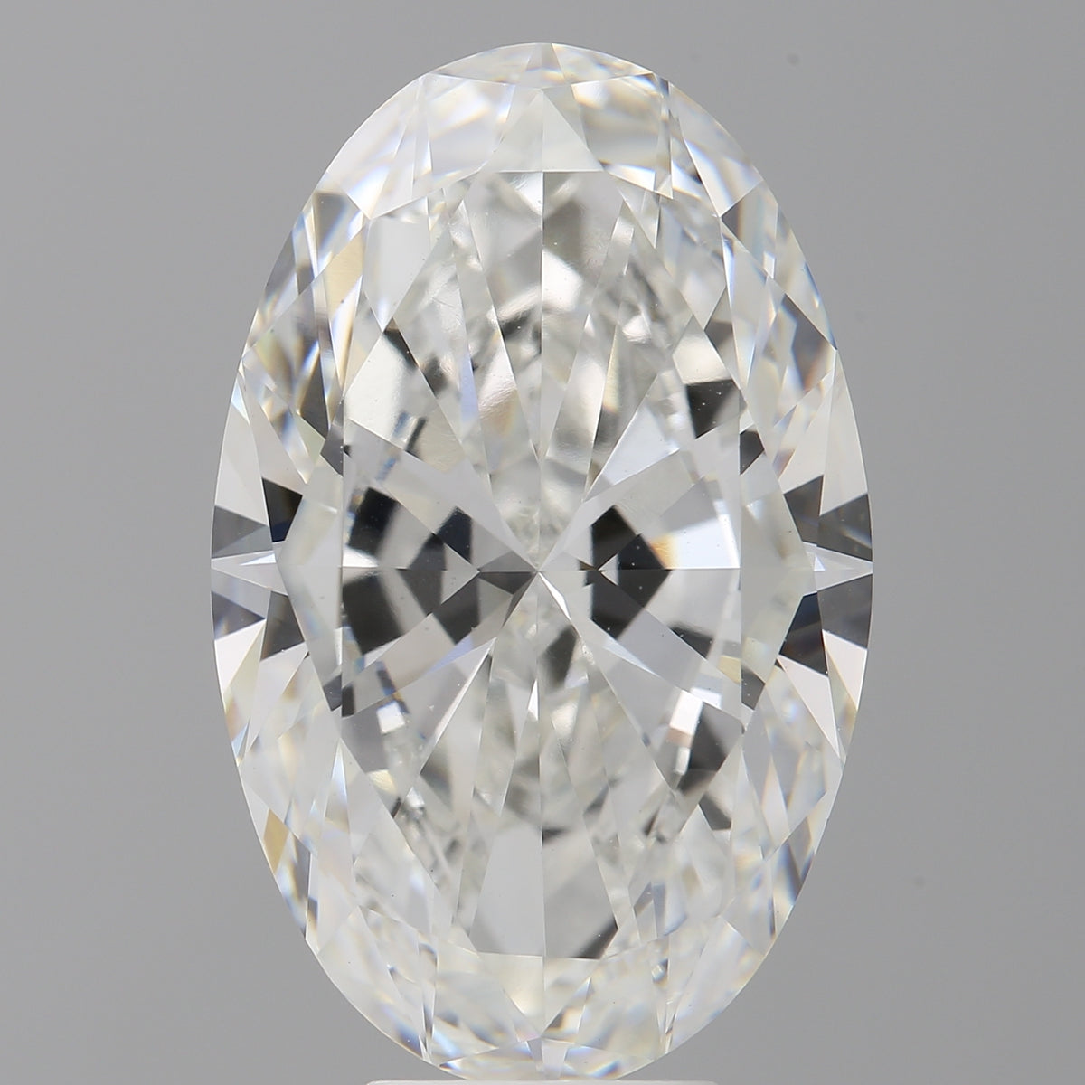 8.05 Carat Oval Shaped, Ideal Cut, F Color, VVS2 Clarity, IGI Certified Lab Grown Diamond