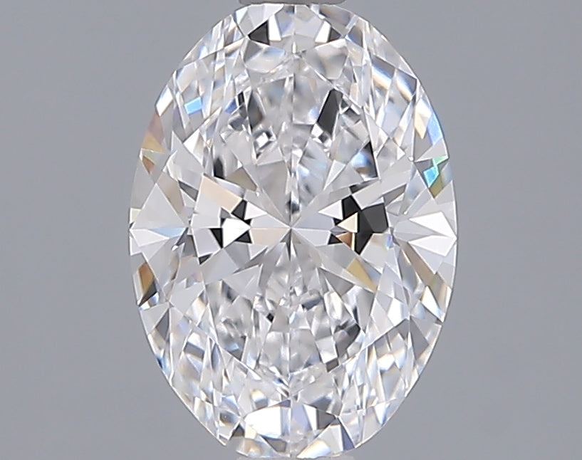1.54 Carat Oval Shaped, Ideal Cut, D Color, VVS2 Clarity, IGI Certified Lab Grown Diamond