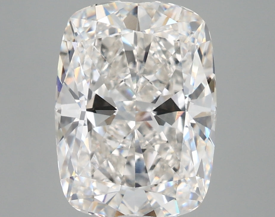 3.90 Carat Cushion Shaped, Very Good Cut, F Color, VVS2 Clarity, IGI Certified Lab Grown Diamond