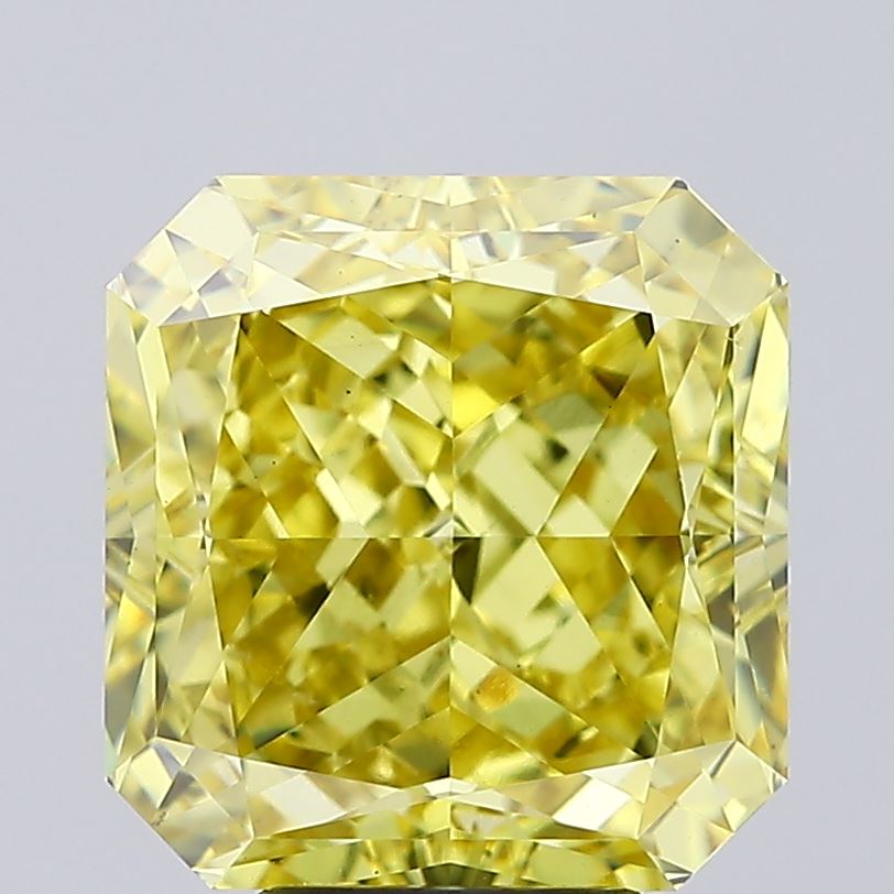 6.52 Carat Radiant Shaped, Excellent Cut, VS2 Clarity, IGI Certified Lab Grown Diamond