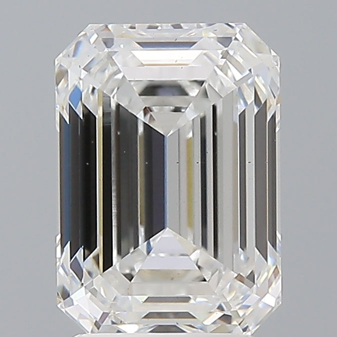 3.07 Carat Emerald Shaped, Ideal Cut, D Color, VS2 Clarity, IGI Certified Lab Grown Diamond