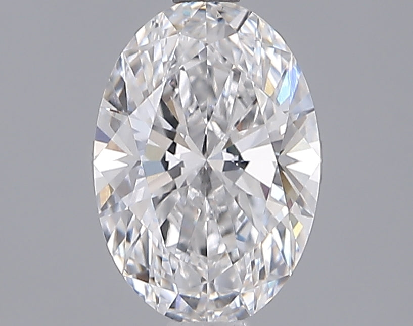 1.55 Carat Oval Shaped, Ideal Cut, D Color, VVS2 Clarity, IGI Certified Lab Grown Diamond