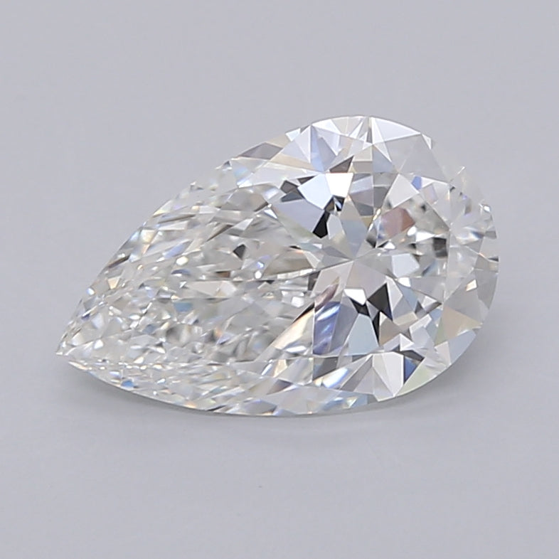 1.91 Carat Pear Shaped, Excellent Cut, E Color, VVS2 Clarity, IGI Certified Lab Grown Diamond