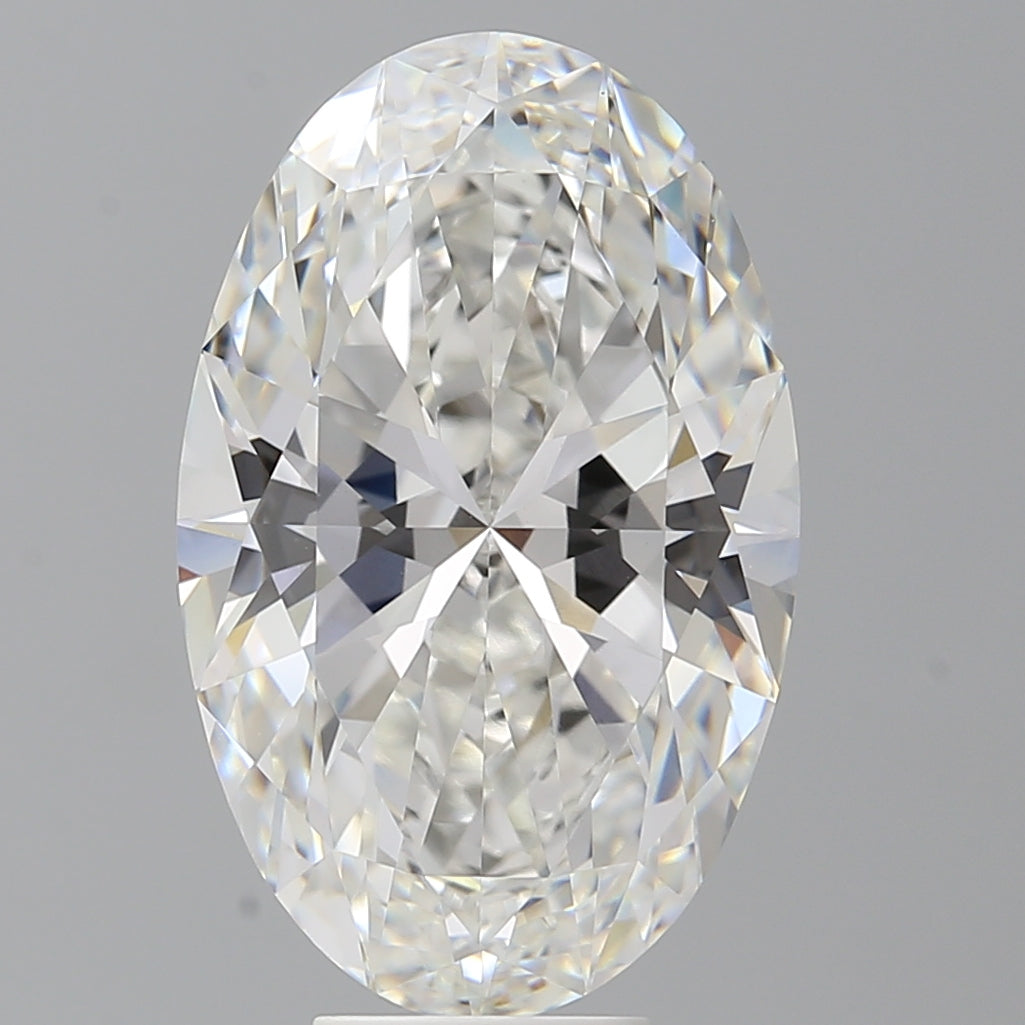 8.10 Carat Oval Shaped, Ideal Cut, F Color, VVS2 Clarity, IGI Certified Lab Grown Diamond
