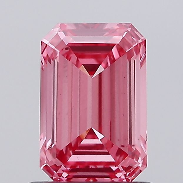 1.00 Carat Emerald Shaped, Ideal Cut, VS2 Clarity, IGI Certified Lab Grown Diamond