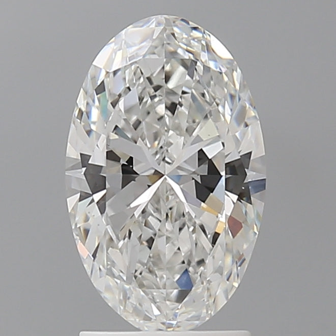 2.05 Carat Oval Shaped, Ideal Cut, E Color, VS1 Clarity, IGI Certified Lab Grown Diamond