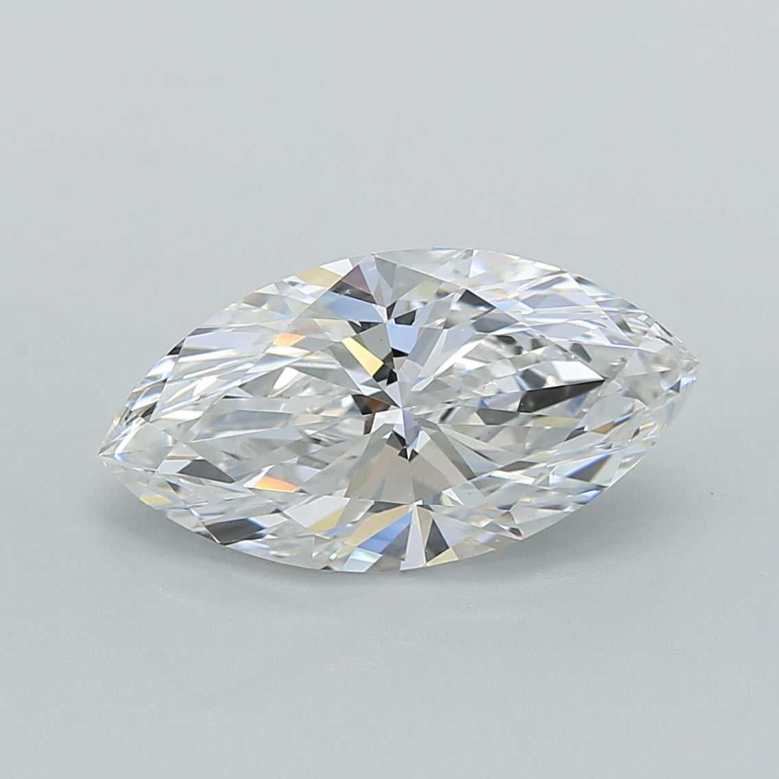 2.52 Carat Marquise Shaped, Ideal Cut, E Color, VVS2 Clarity, IGI Certified Lab Grown Diamond
