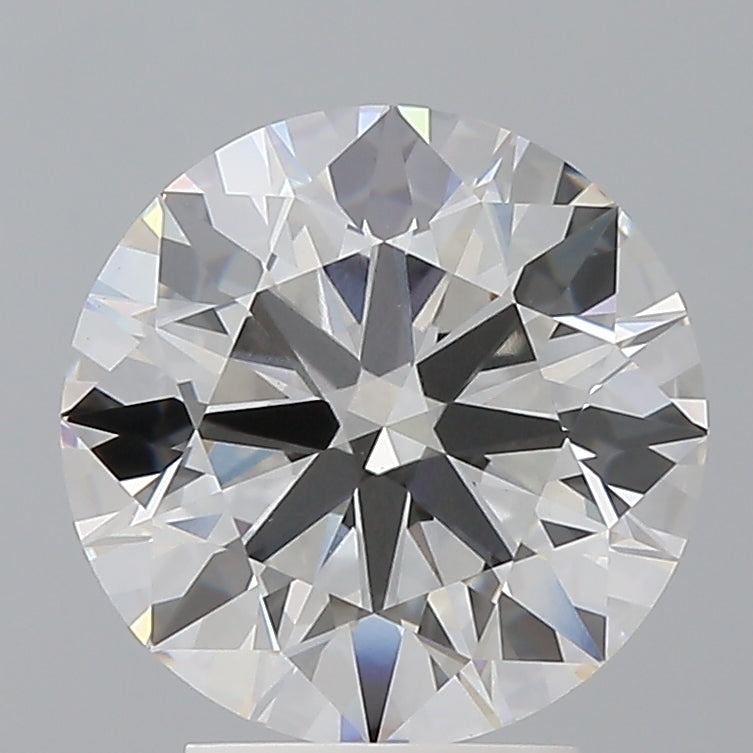 3.52 Carat Round Shaped, Ideal Cut, F Color, VVS2 Clarity, IGI Certified Lab Grown Diamond