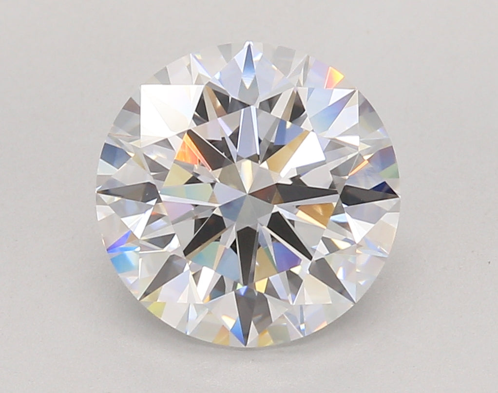 3.75 Carat Round Shaped, Ideal Cut, E Color, VVS2 Clarity, IGI Certified Lab Grown Diamond