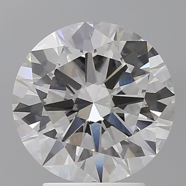 3.05 Carat Round Shaped, Excellent Cut, F Color, VVS2 Clarity, IGI Certified Lab Grown Diamond