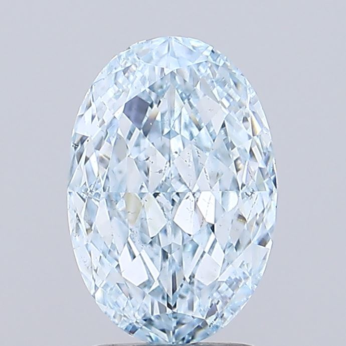 3.05 Carat Oval Shaped, Excellent Cut, VS2 Clarity, IGI Certified Lab Grown Diamond