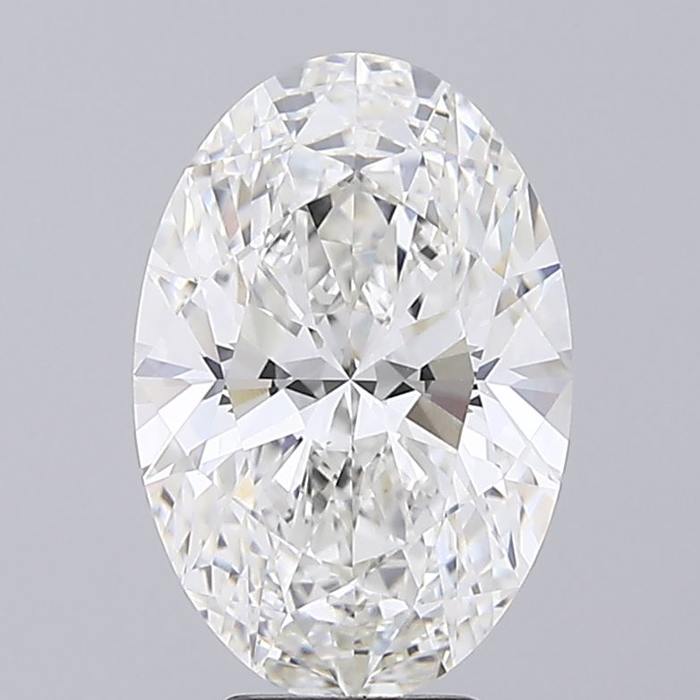 5.02 Carat Oval Shaped, Ideal Cut, F Color, VVS2 Clarity, IGI Certified Lab Grown Diamond