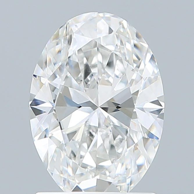 1.54 Carat Oval Shaped, Ideal Cut, E Color, VVS2 Clarity, IGI Certified Lab Grown Diamond