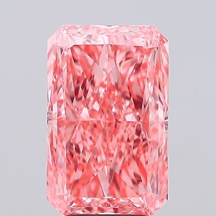 4.31 Carat Radiant Shaped, Ideal Cut, VS1 Clarity, IGI Certified Lab Grown Diamond