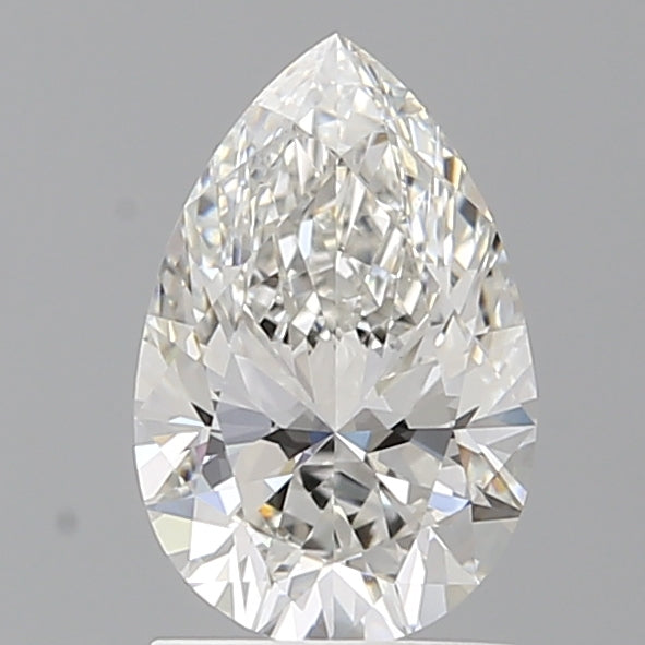 1.53 Carat Pear Shaped, Ideal Cut, F Color, VVS2 Clarity, IGI Certified Lab Grown Diamond