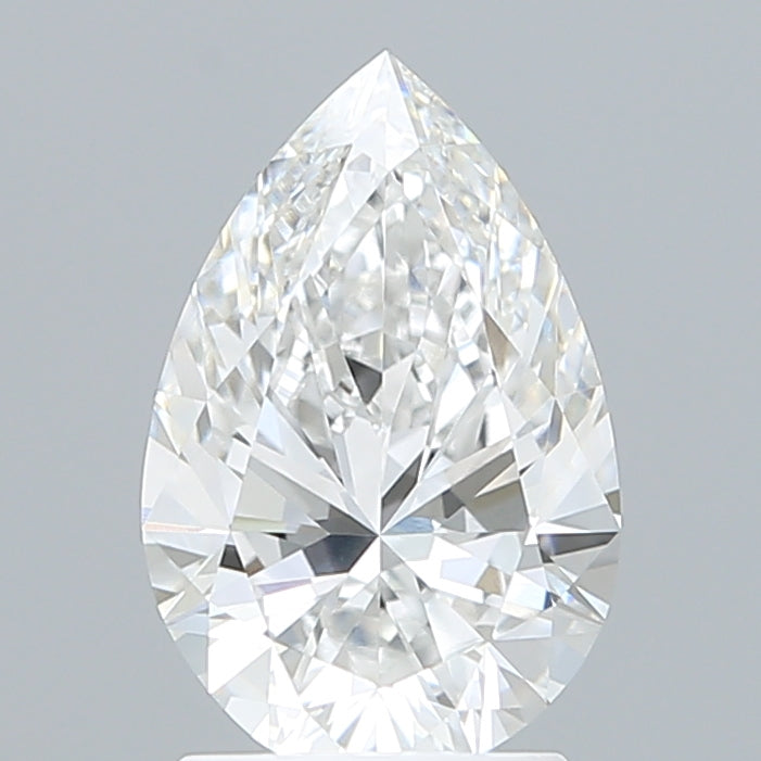 2.03 Carat Pear Shaped, Ideal Cut, E Color, VVS1 Clarity, IGI Certified Lab Grown Diamond