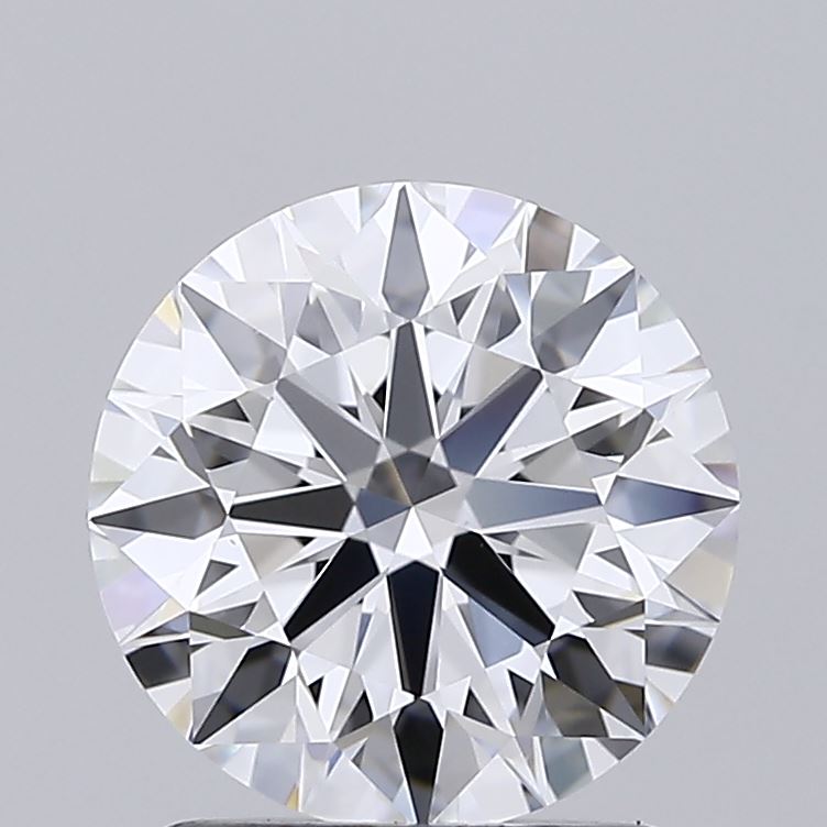 1.57 Carat Round Shaped, Ideal Cut, D Color, VS1 Clarity, IGI Certified Lab Grown Diamond