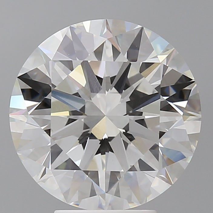 5.44 Carat Round Shaped, Excellent Cut, E Color, VVS2 Clarity, IGI Certified Lab Grown Diamond