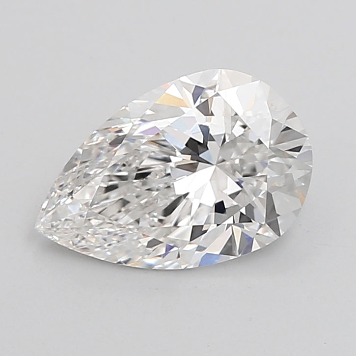 2.74 Carat Pear Shaped, Excellent Cut, E Color, VVS2 Clarity, IGI Certified Lab Grown Diamond