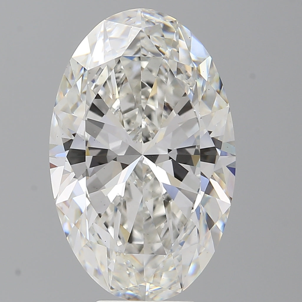 8.08 Carat Oval Shaped, Ideal Cut, F Color, VS1 Clarity, IGI Certified Lab Grown Diamond