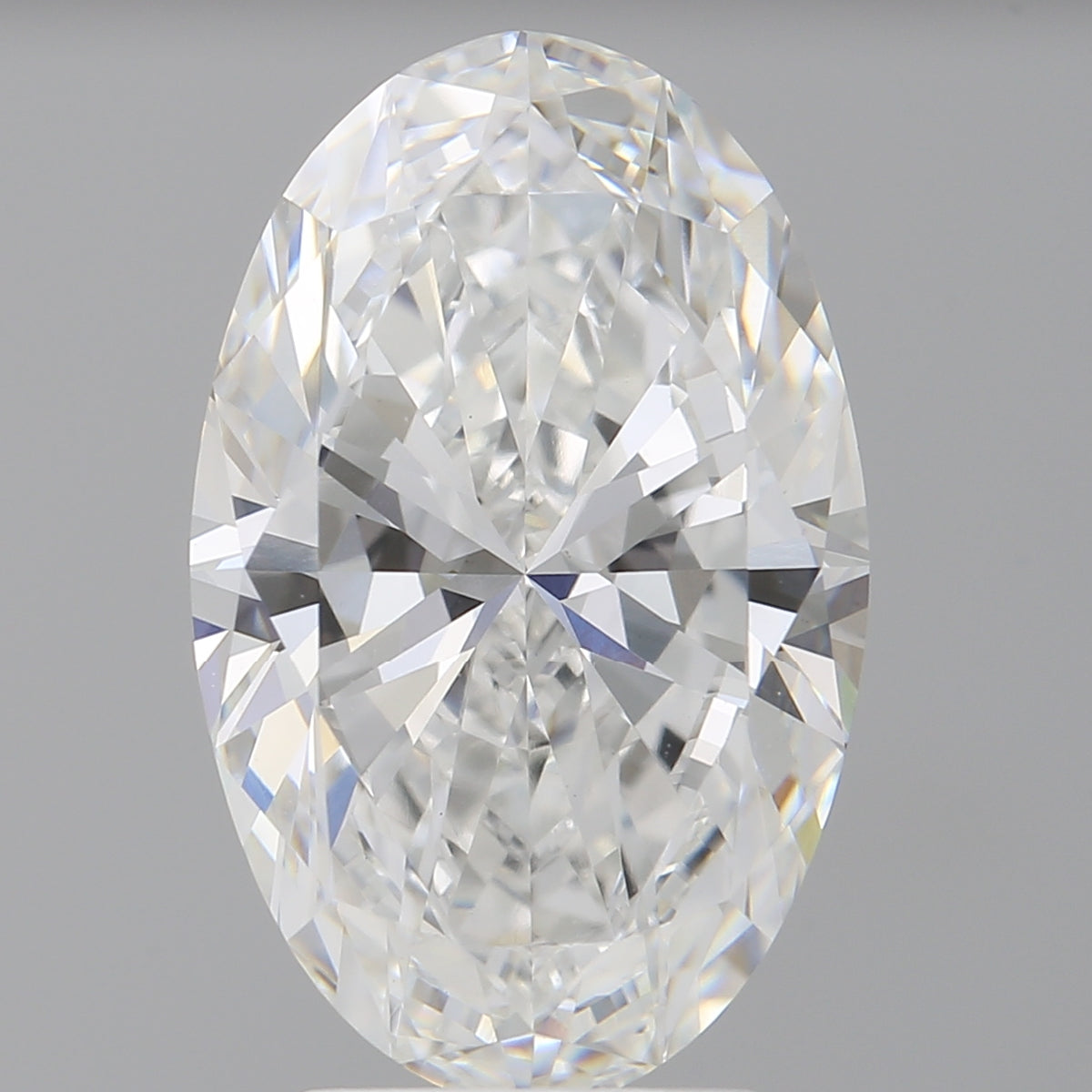 4.10 Carat Oval Shaped, Ideal Cut, E Color, VVS2 Clarity, IGI Certified Lab Grown Diamond